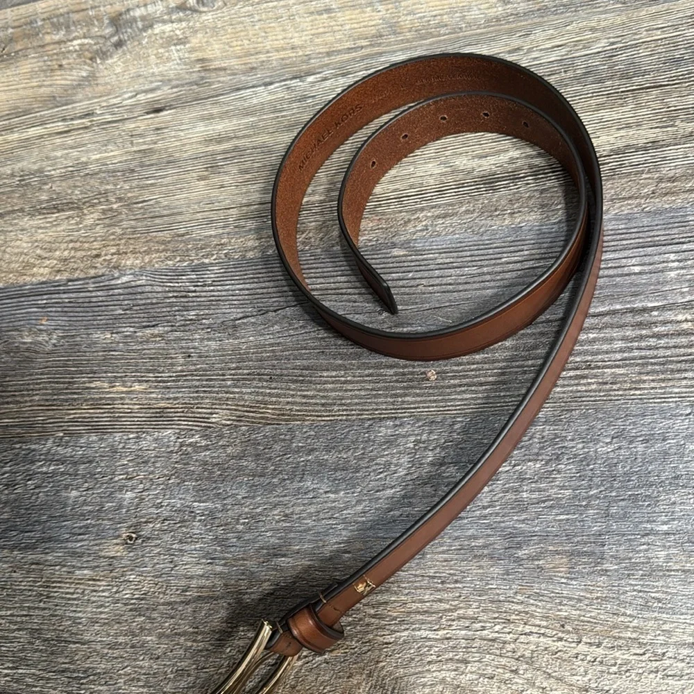 Michael Kors Genuine leather women belt